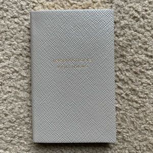NWT Smythson Panama Notebook